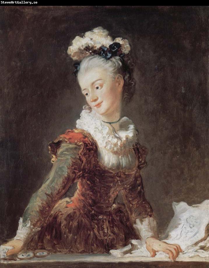 Jean Honore Fragonard Dancing girl lucky Miss Mar portrait